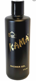 Kama Shower Gel 375ml black bottle with gold branding